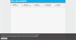 Desktop Screenshot of delleragiuseppe.com